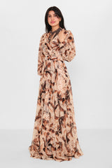 Nupel li̇ne - Plus Size Dress (NPL26Y5143) - 8690200105500