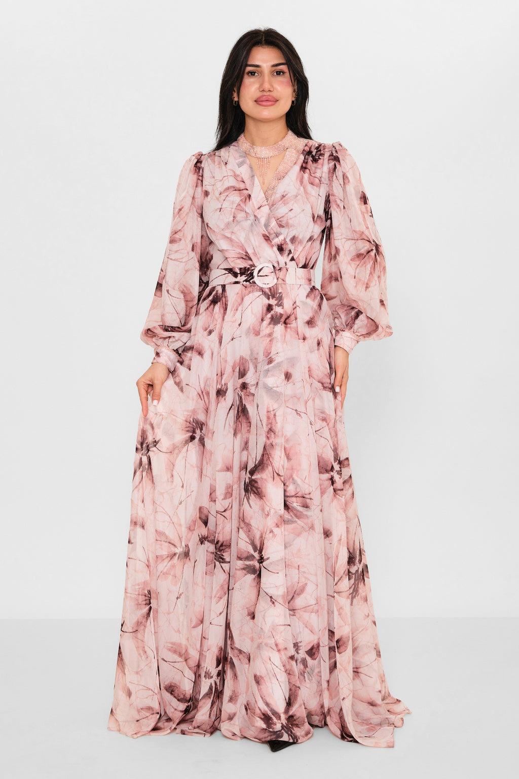 Nupel line - Plus Size Dress (NPL26Y5143) - 8690200105517