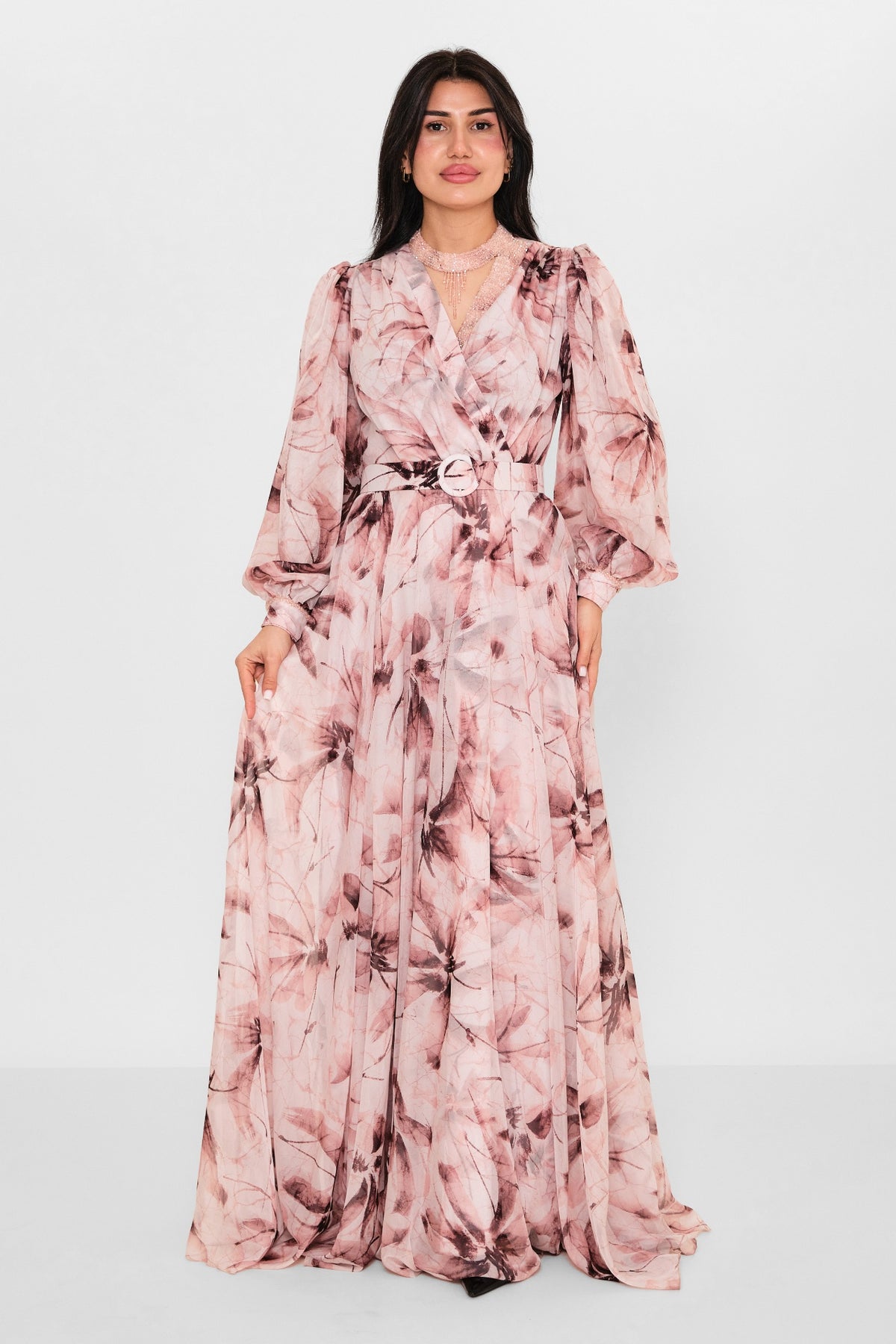 Nupel line - Plus Size Dress (NPL26Y5143) - 8690200105517