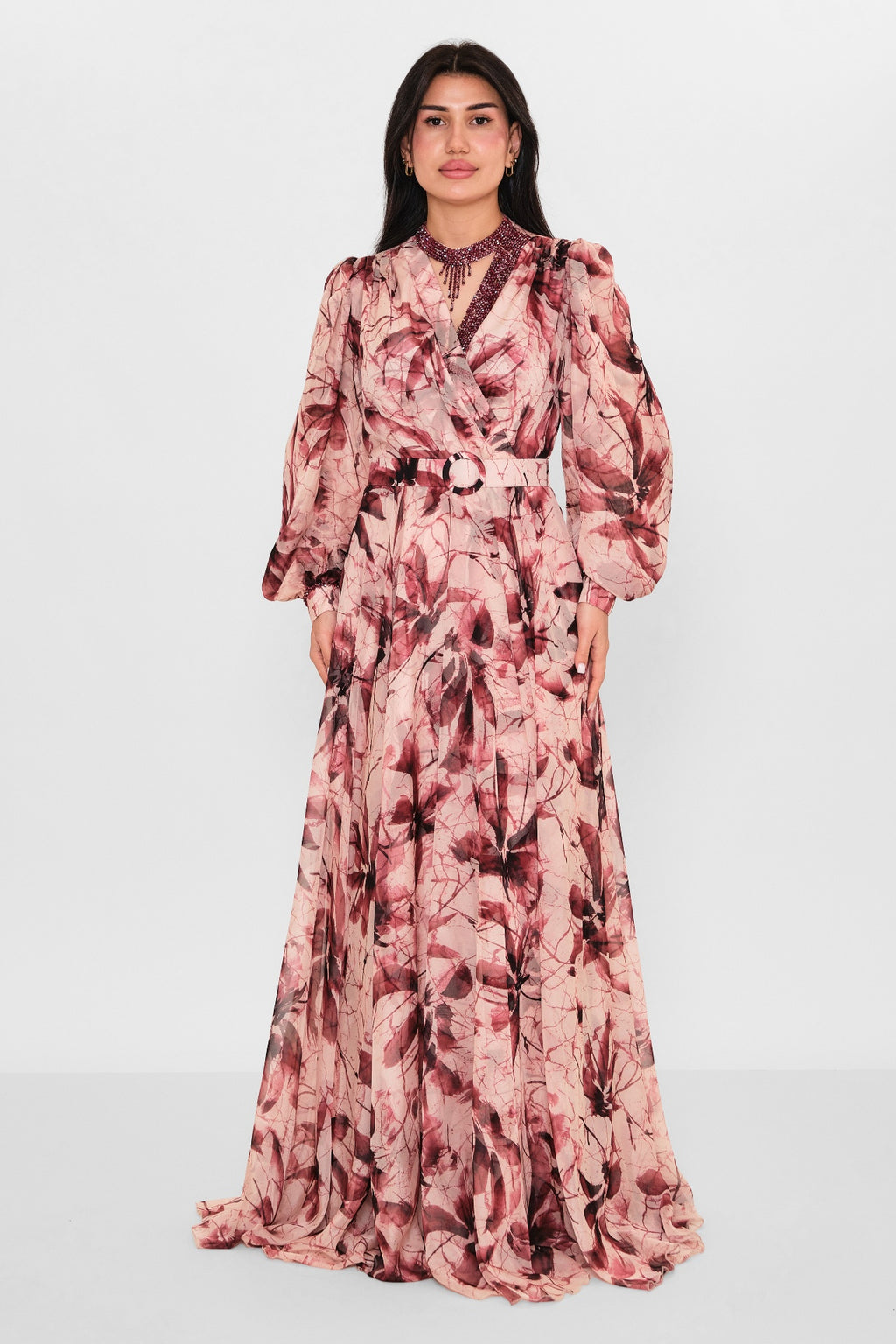 Nupel line - Plus Size Dress (NPL26Y5143) - 8690200105524