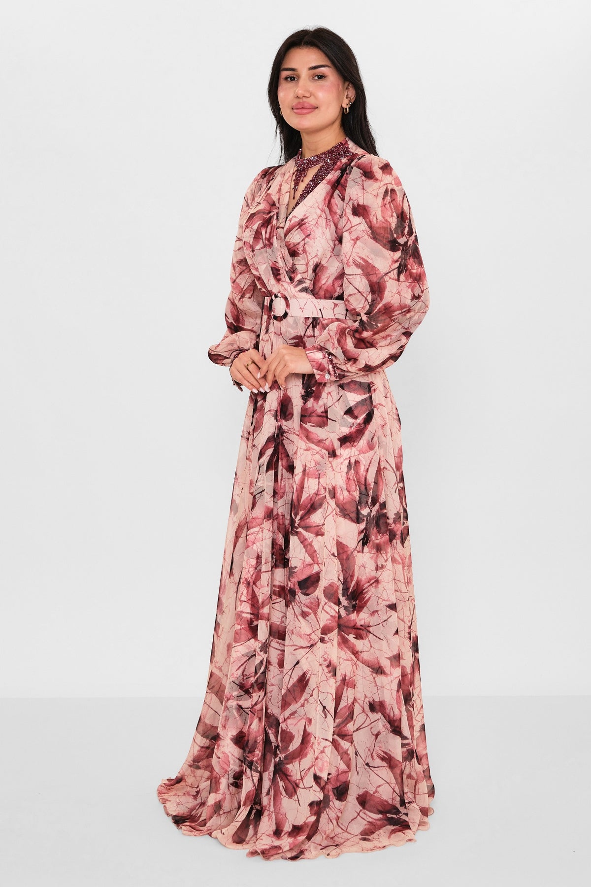 Nupel line - Plus Size Dress (NPL26Y5143) - 8690200105524