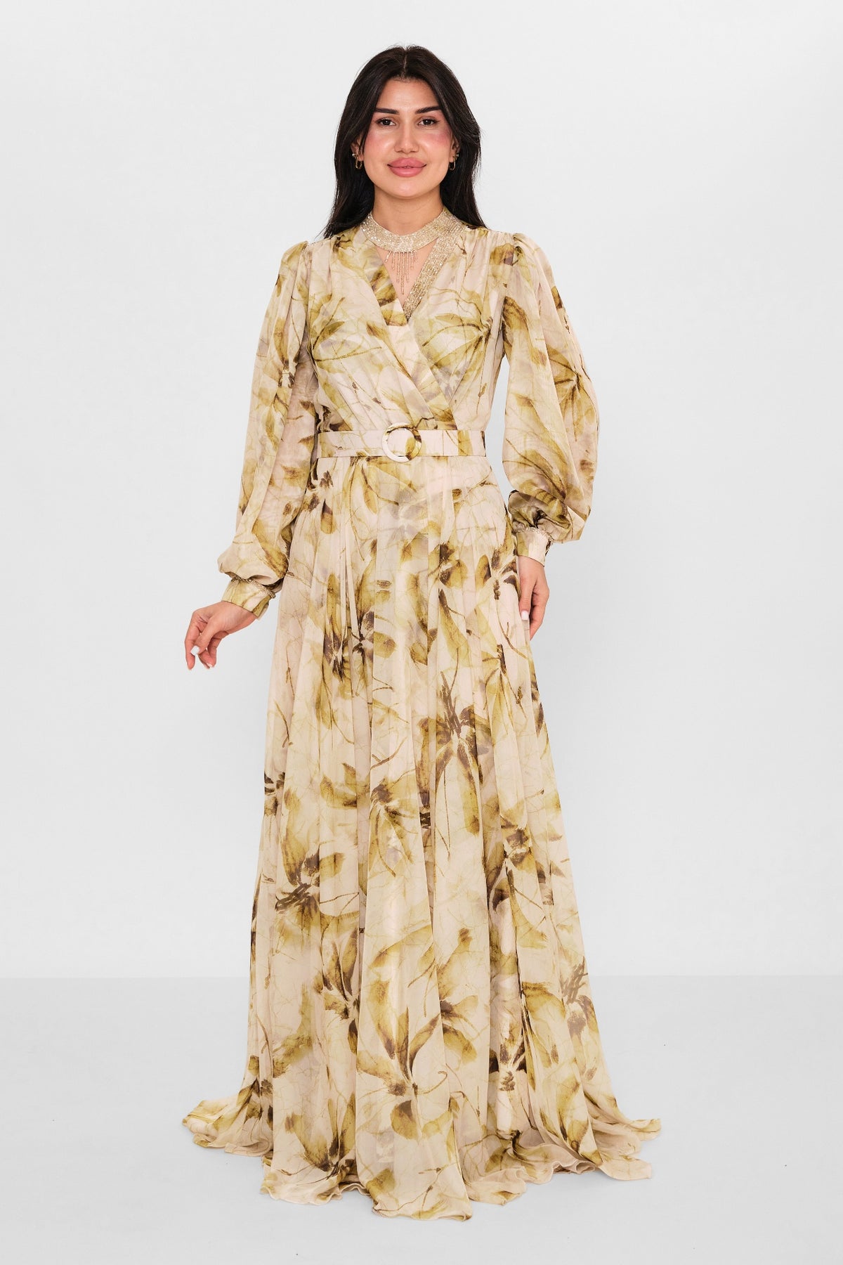 Nupel line - Plus Size Dress (NPL26Y5143) - 8690200105531