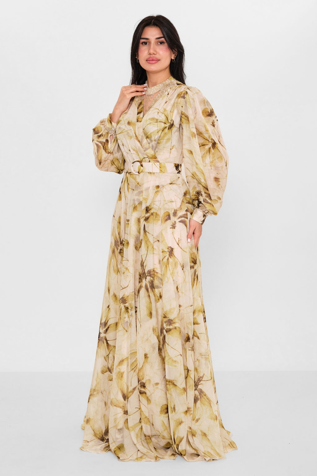 Nupel line - Plus Size Dress (NPL26Y5143) - 8690200105531