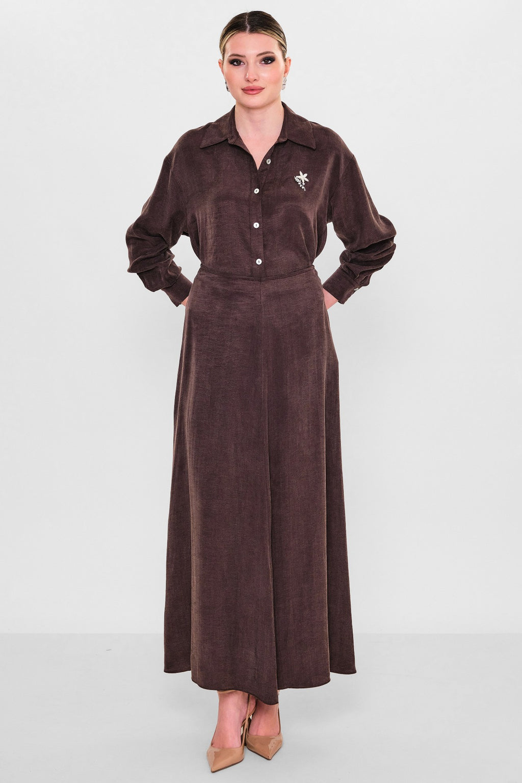 Jarrivee - Plus Size Skirt (JRVSS26J3097) - 8690200105708