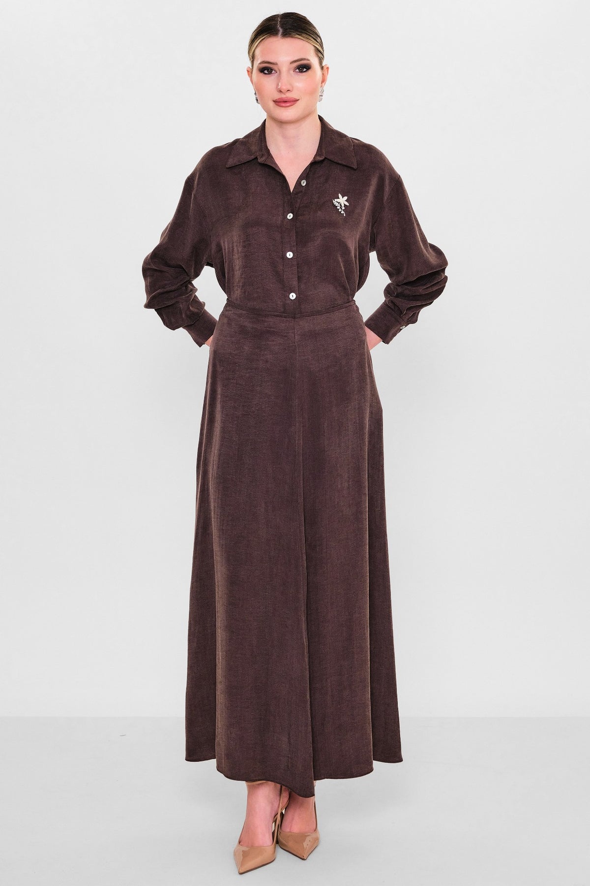 Jarrivee - Plus Size Skirt (JRVSS26J3097) - 8690200105708