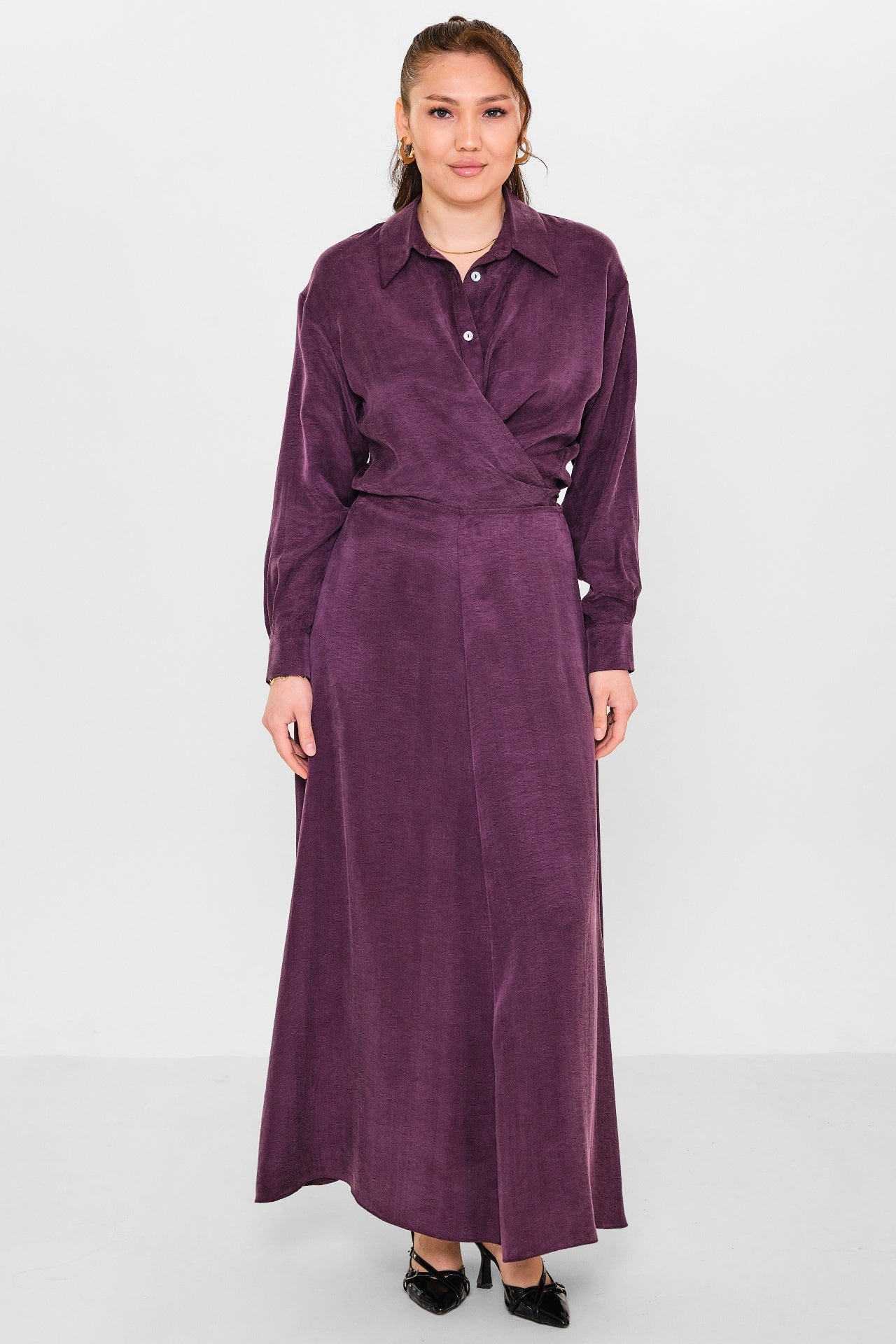 Jarrivee - Plus Size Skirt (JRVSS26J3097) - 8690200105722