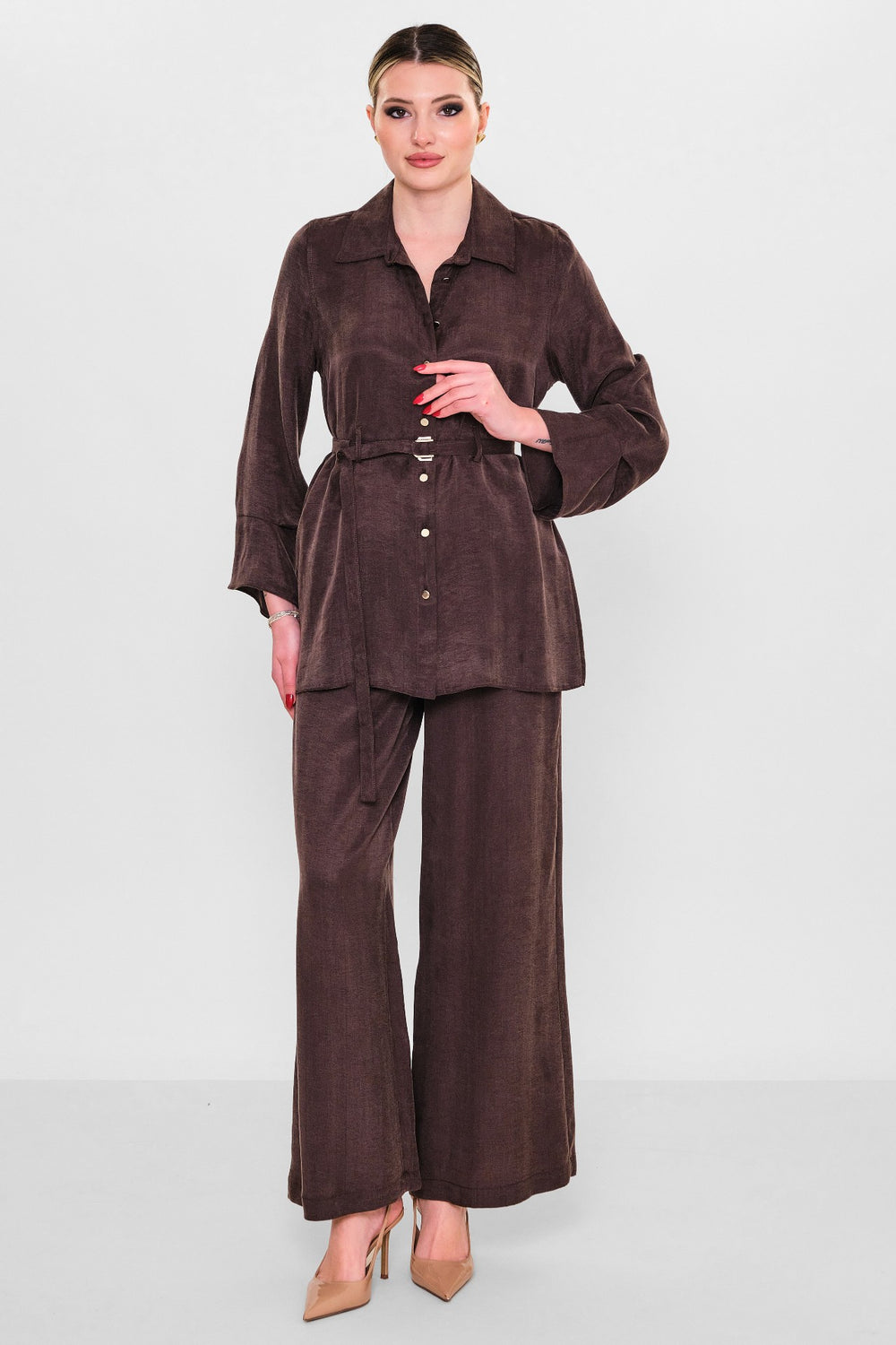 Jarri̇vee - Plus Size Tunic (JRVSS26J4237) - 8690200105746