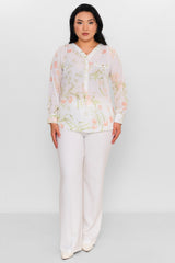 Selen - Plus Size Blouse (SLN26Y560252) - 8690200105913