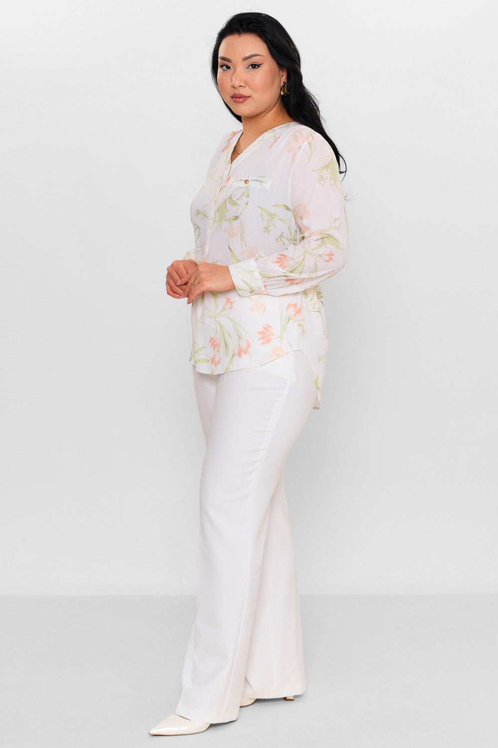 Selen - Plus Size Blouse (SLN26Y560252) - 8690200105913