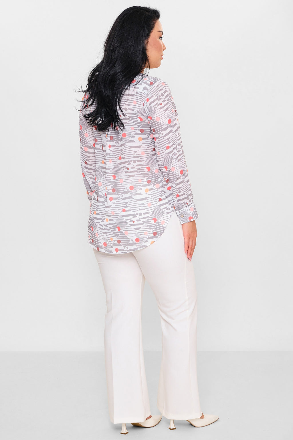 Selen - Plus Size Blouse (SLN26Y560252) - 8690200105937