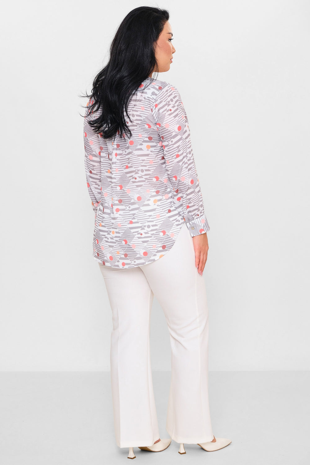 Selen - Plus Size Blouse (SLN26Y560252) - 8690200105937