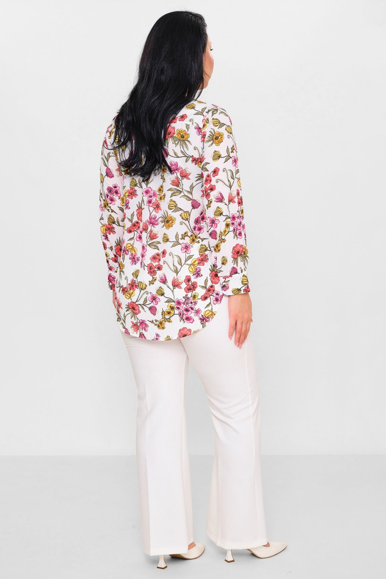 Selen - Plus Size Blouse (SLN26Y560252) - 8690200105951