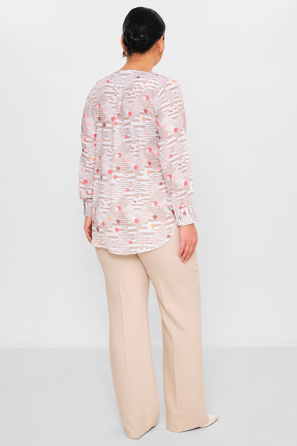 Selen - Plus Size Blouse (SLN26Y560252) - 8690200105968