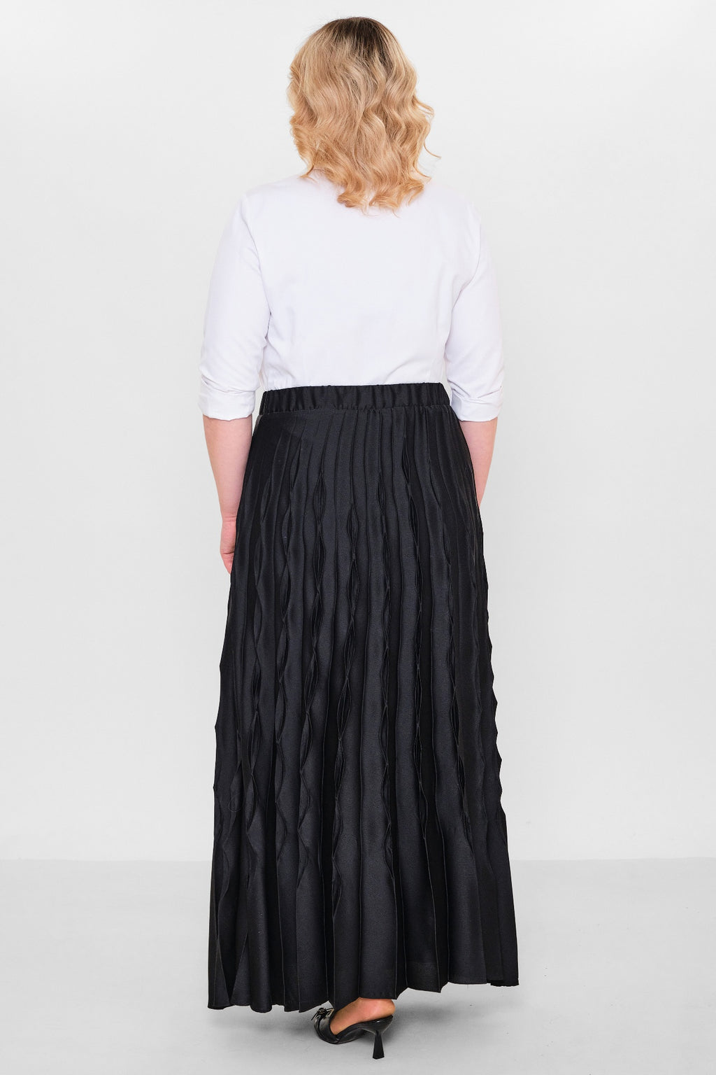 Myraang - Plus Size Skirt (MRG26Y08-8431) - 8690200106040