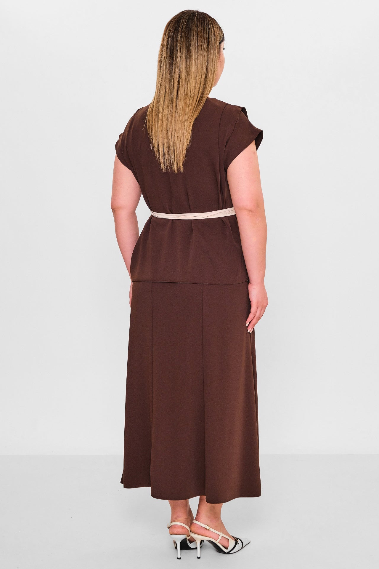 Dress port - Plus Size Suit (DSP26Y3419) - 8690200106293