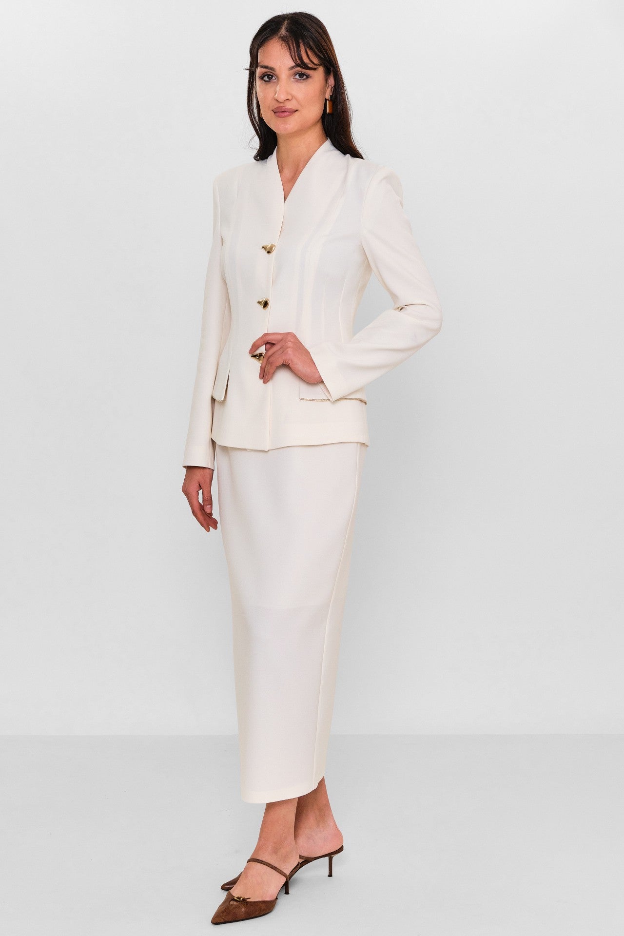 Mi̇mya - Plus Size Suit (MIM26Y8328) - 8690200106729