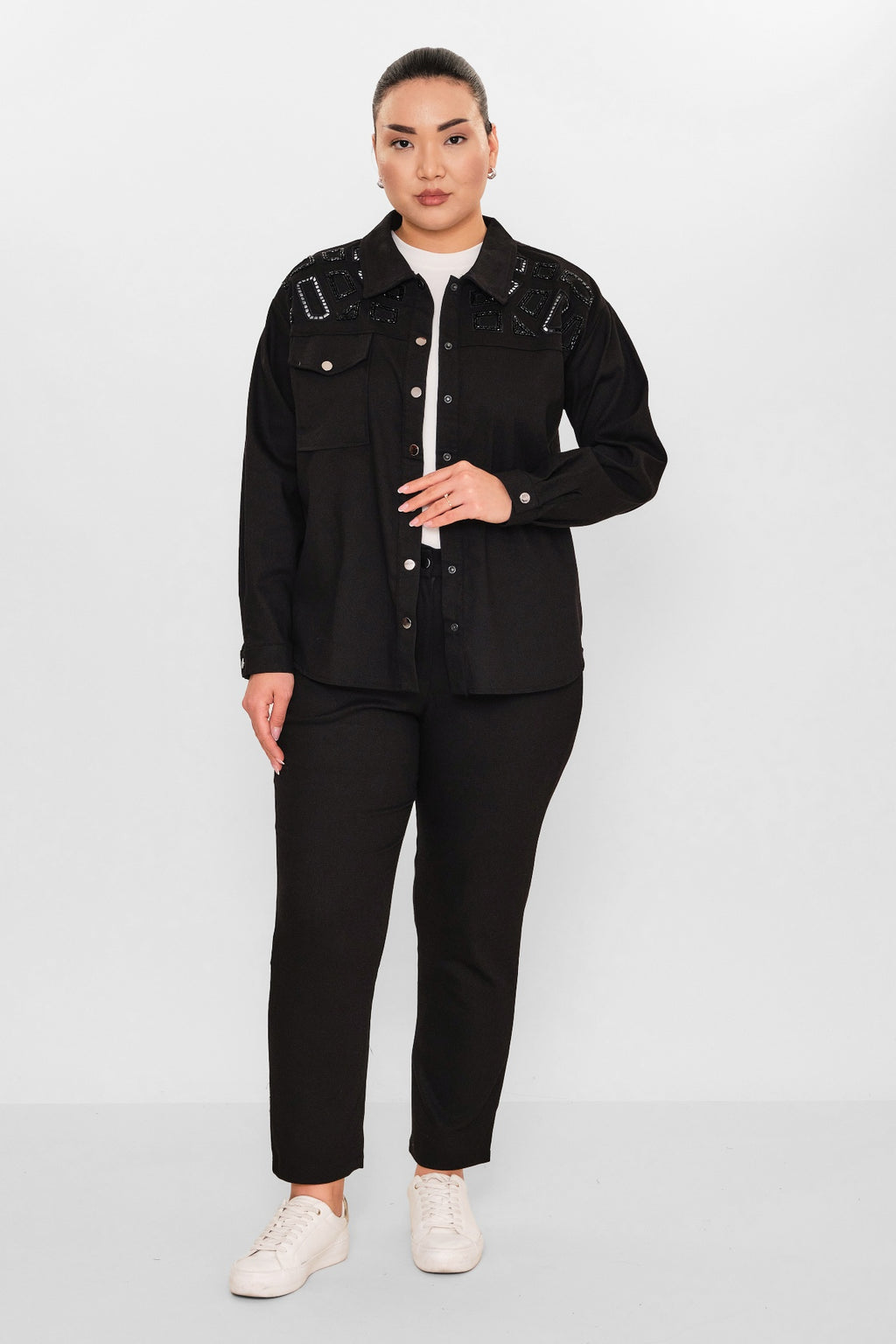 Xlife - Plus Size Shirt (XLF26Y7003) - 8690200106958