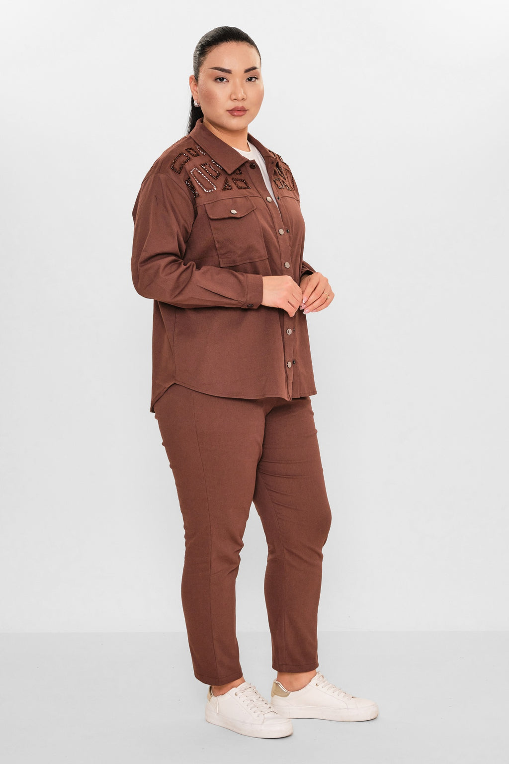 Xlife - Plus Size Shirt (XLF26Y7003) - 8690200106972