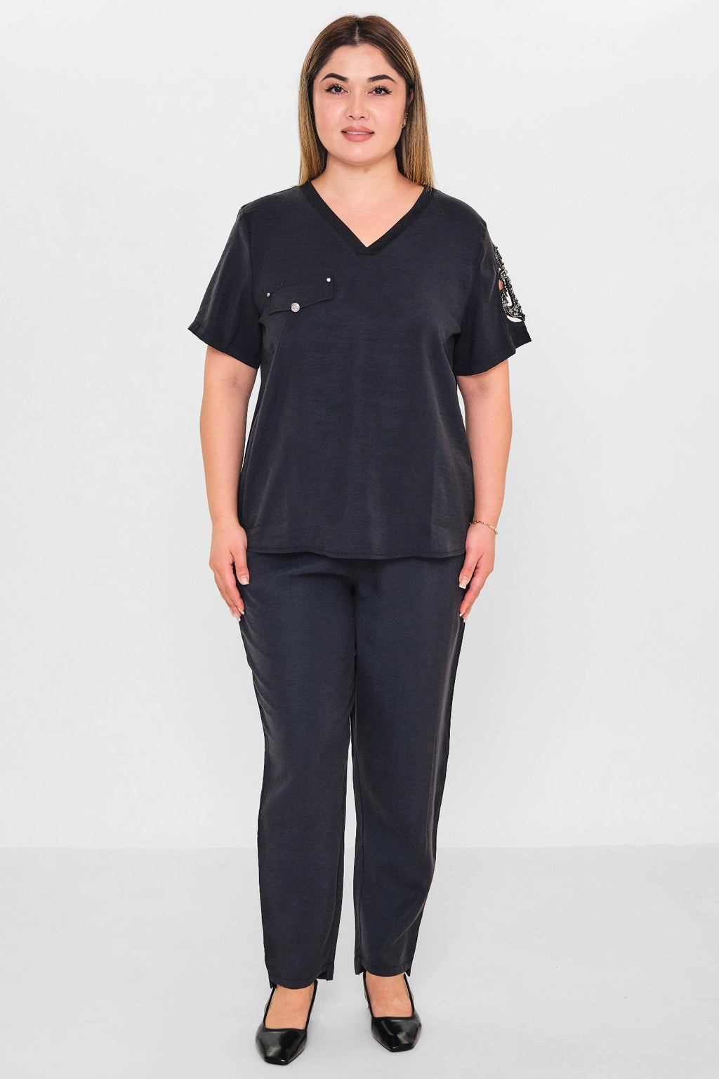 Xlife - Plus Size T-Shirt (XLF26Y7008) - 8690200106989