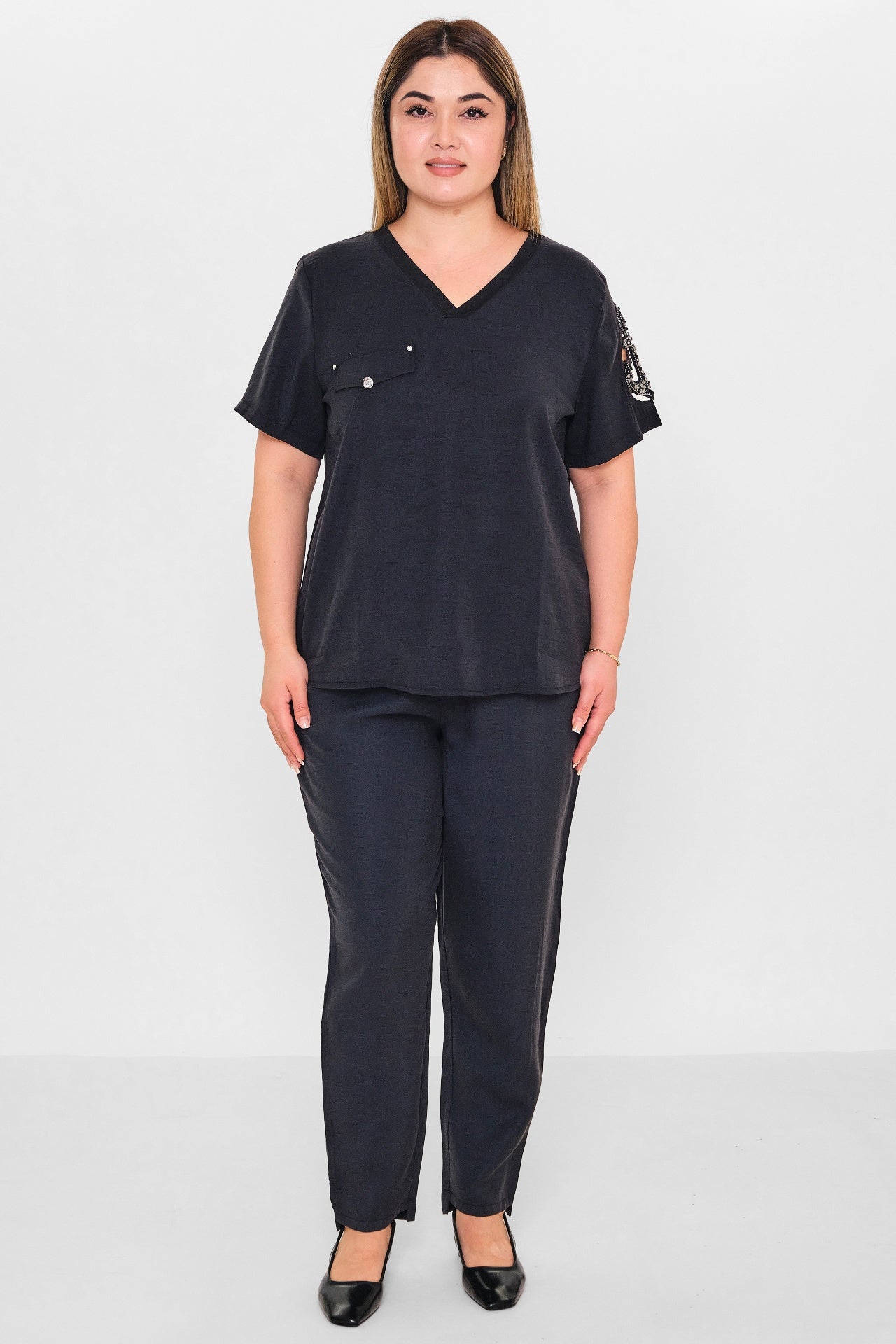 Xlife - Plus Size T-Shirt (XLF26Y7008) - 8690200106989
