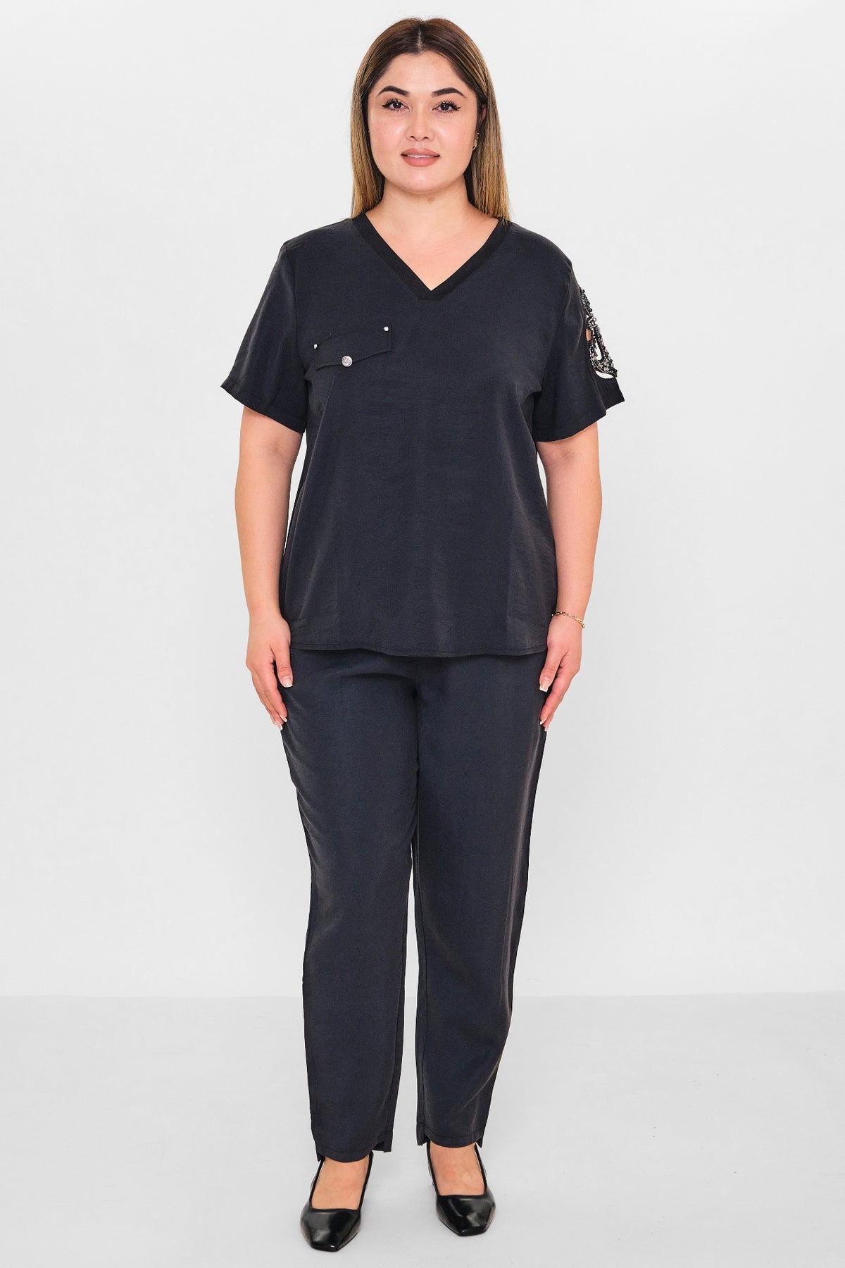Xlife - Plus Size T-Shirt (XLF26Y7008) - 8690200106989