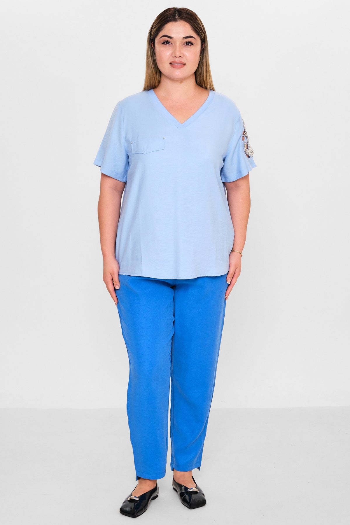 Xlife - Plus Size T-Shirt (XLF26Y7008) - 8690200106996