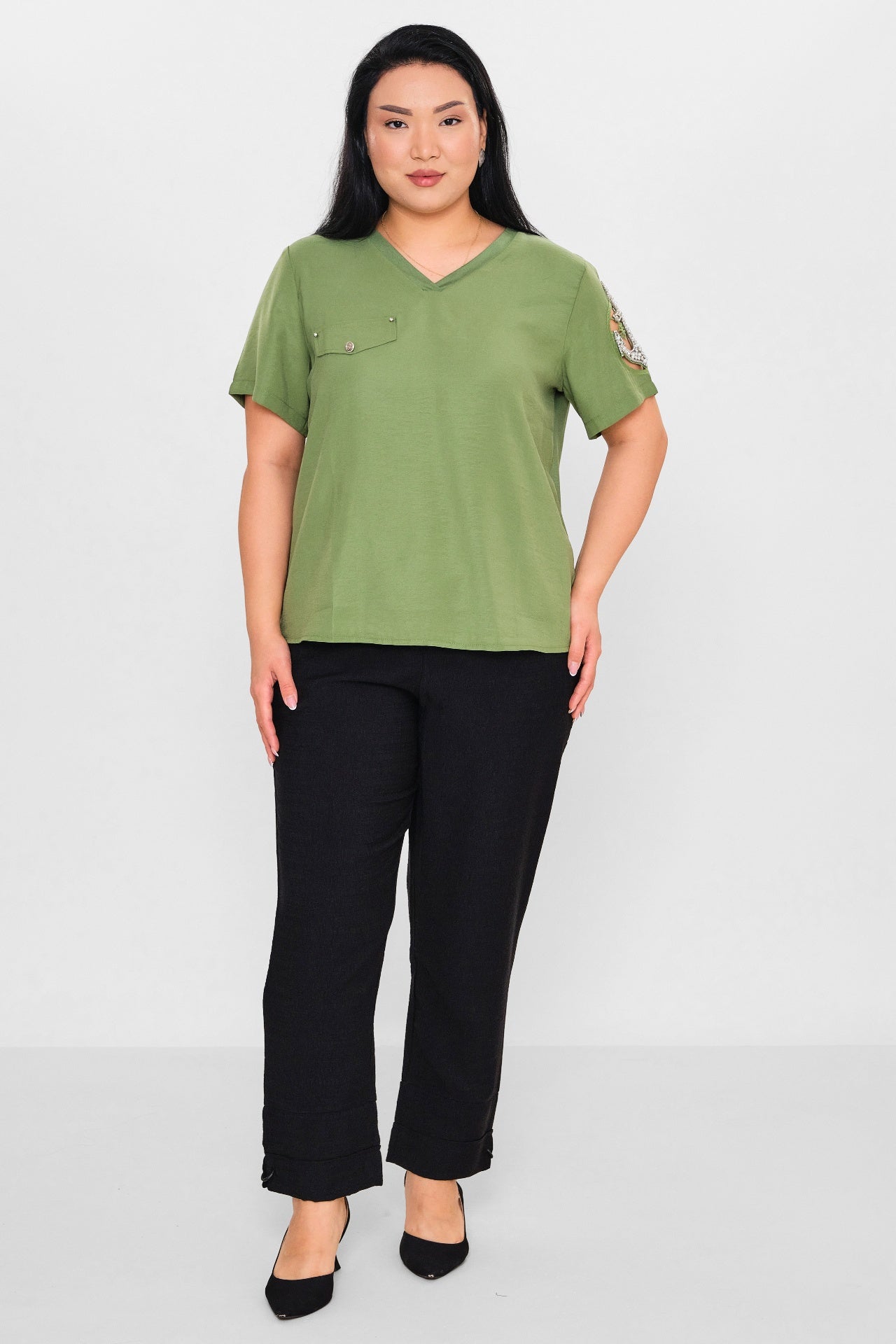 Xlife - Plus Size T-Shirt (XLF26Y7008) - 8690200107016