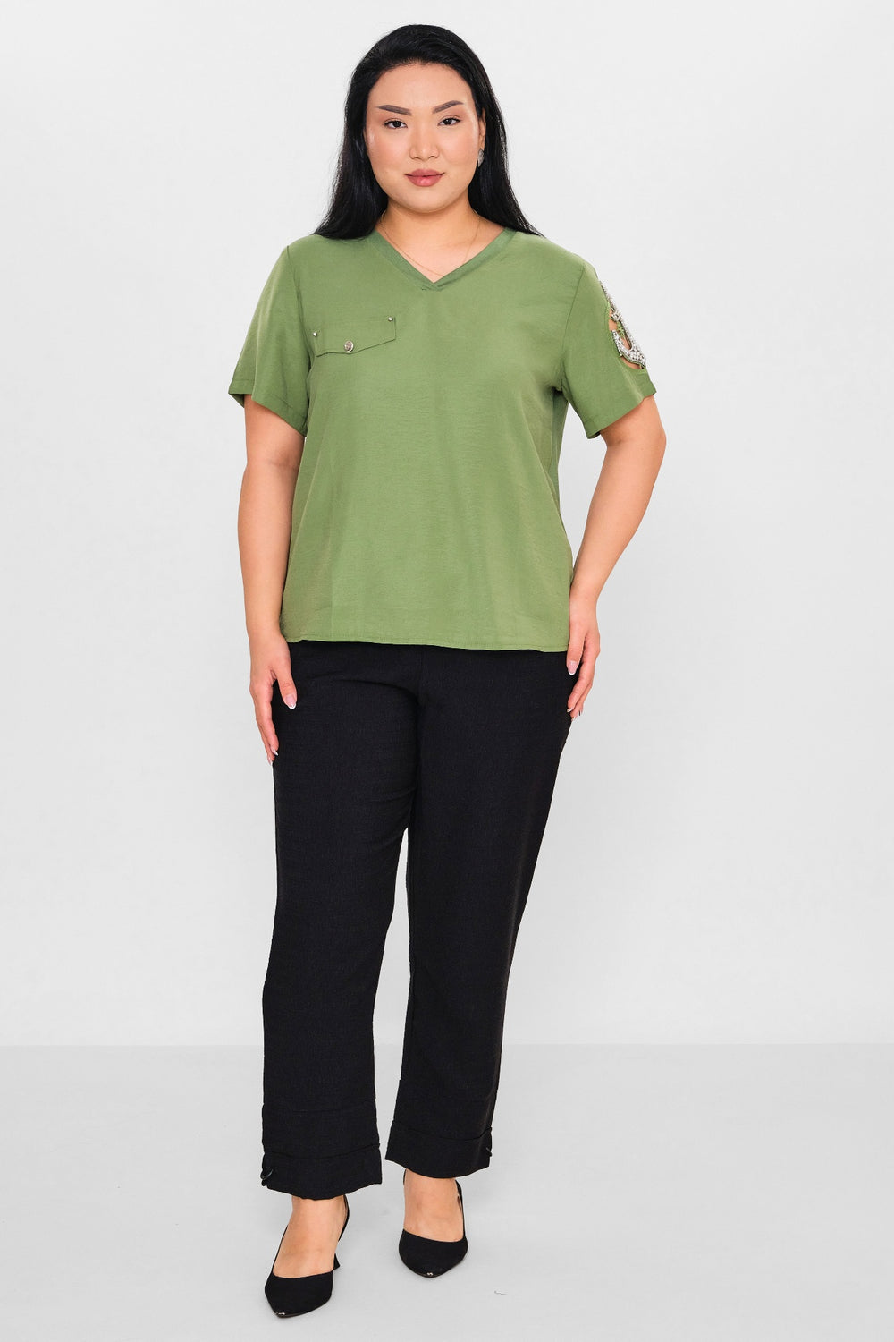 Xlife - Plus Size T-Shirt (XLF26Y7008) - 8690200107016