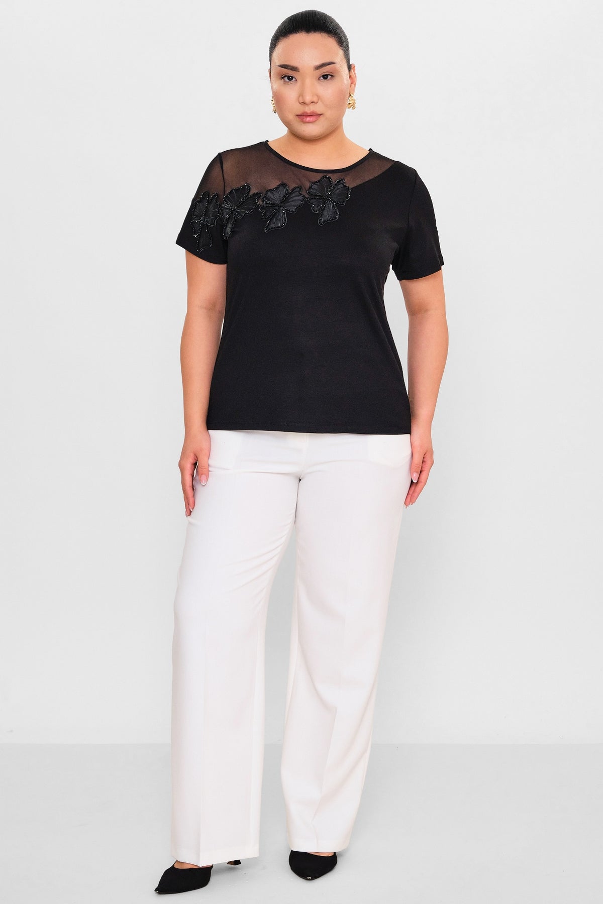 Xlife - Regular Size Blouse (XLF26Y7028) - 8690200107023