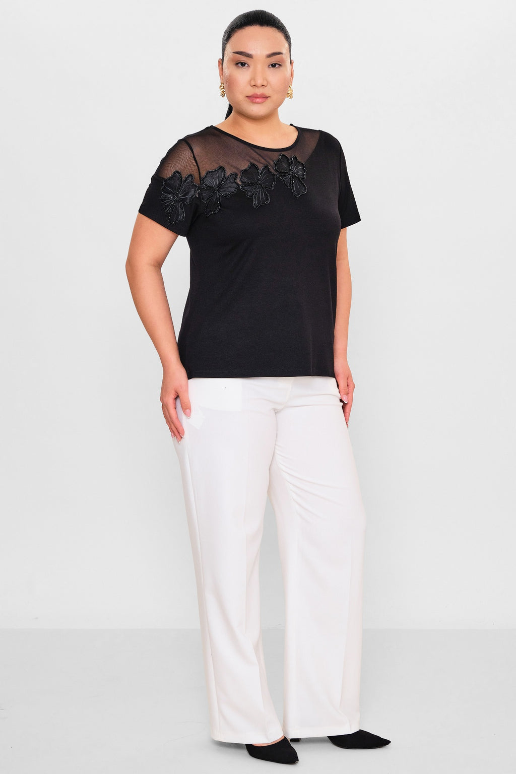 Xlife - Regular Size Blouse (XLF26Y7028) - 8690200107023