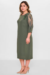 Gumanize - Plus Size Dress (GMZ2024-121-1996) - 8690200107085