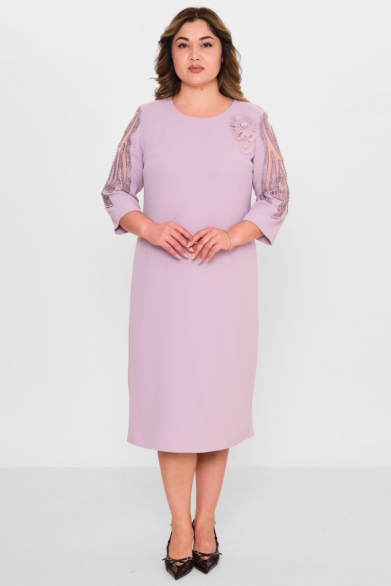 Gumanize - Plus Size Dress (GMZ2024-121-1996) - 8690200107115