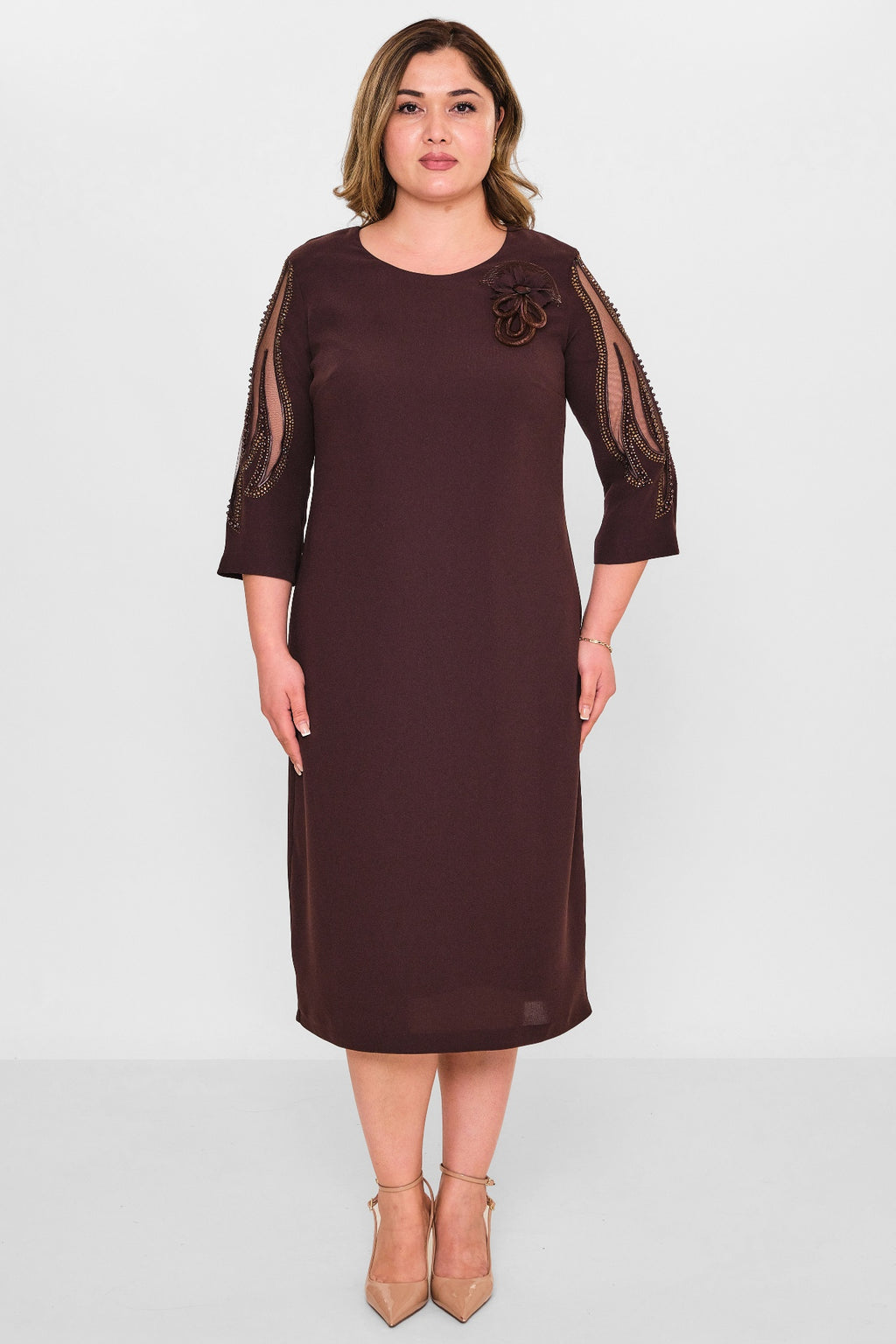 Gumanize - Plus Size Dress (GMZ2024-121-1996) - 8690200107122