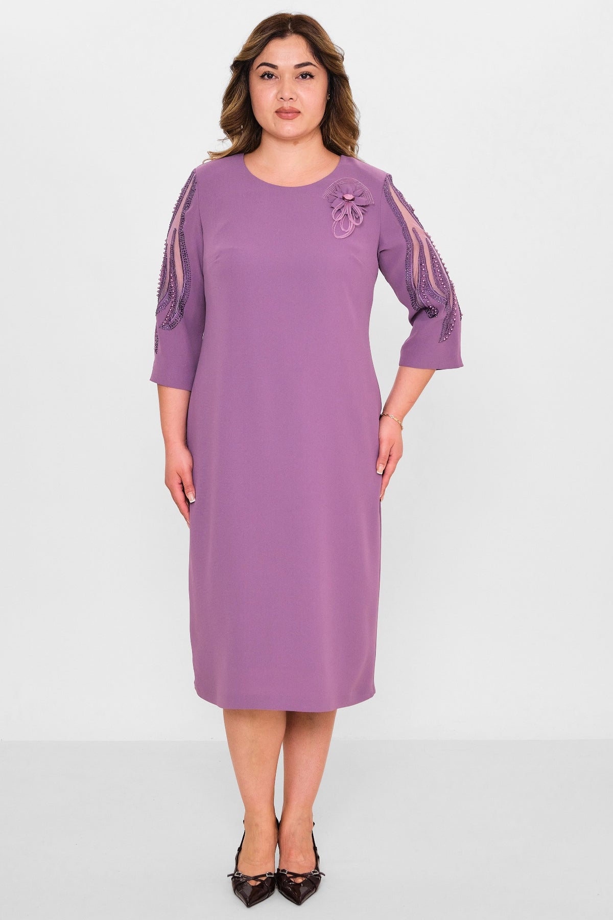 Gumanize - Plus Size Dress (GMZ2024-121-1996) - 8690200107139