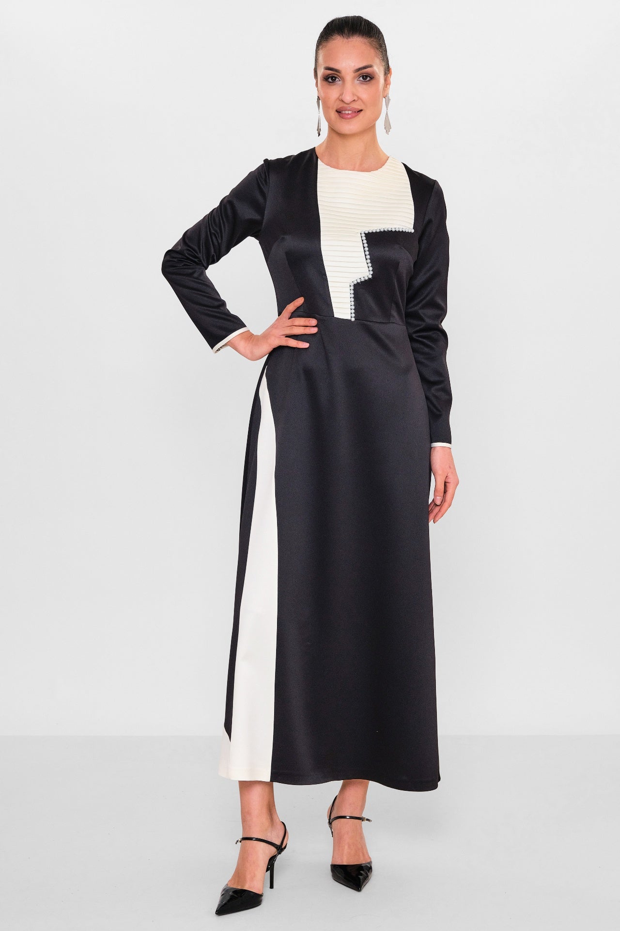 Mimya - Plus Size Dress (MIM26Y2322-S) - 8690200107146