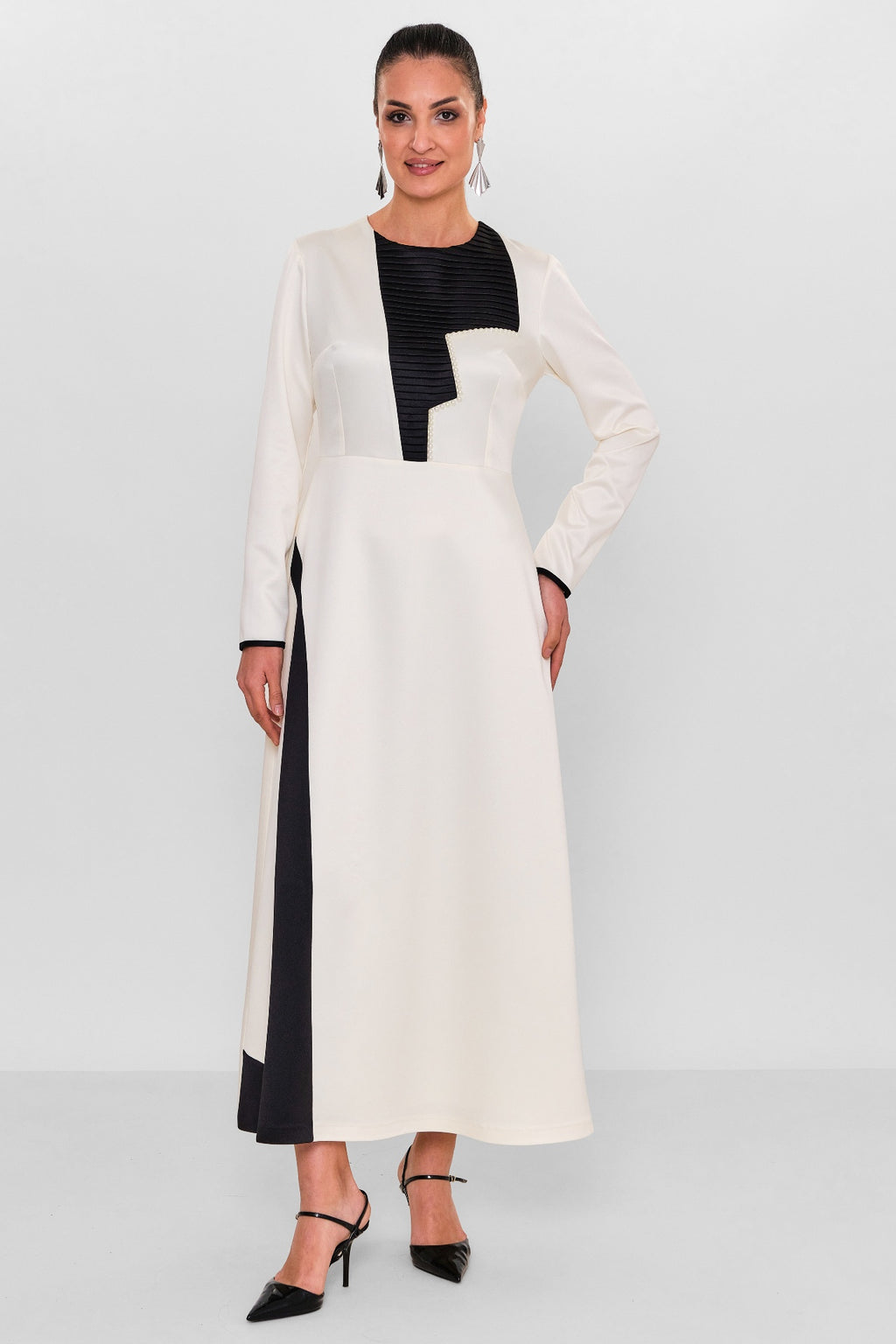Mimya - Plus Size Dress (MIM26Y2322-S) - 8690200107153