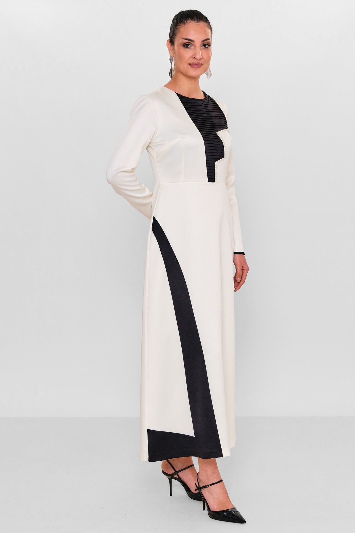 Mimya - Plus Size Dress (MIM26Y2322-S) - 8690200107153