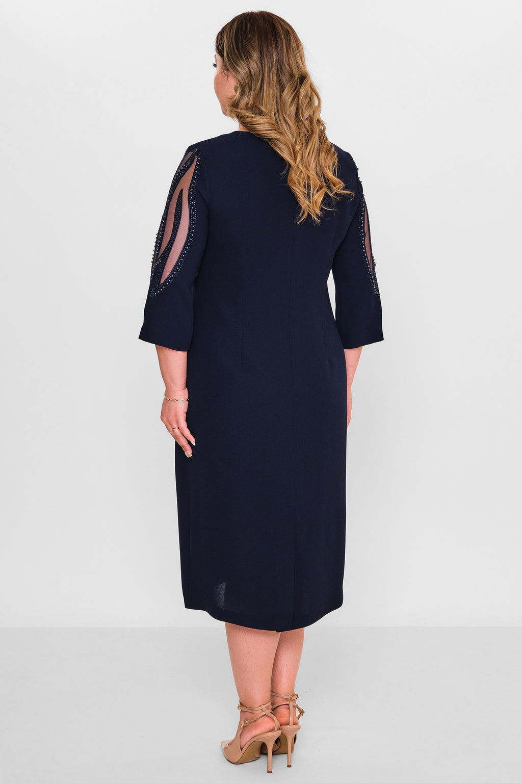 Gumanize - Extended Plus Size Dress (GMZ2024-122-1996) - 8690200107160