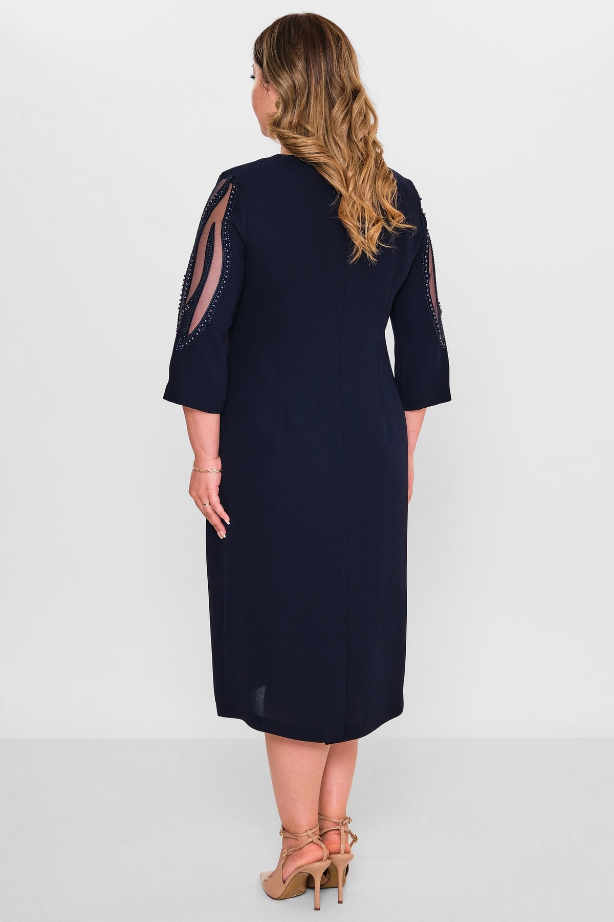 Gumanize - Extended Plus Size Dress (GMZ2024-122-1996) - 8690200107160