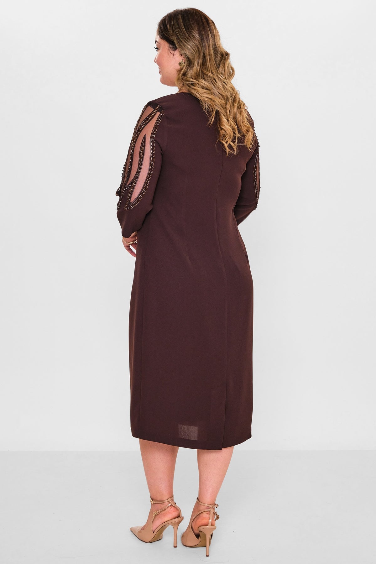 Gumanize - Extended Plus Size Dress (GMZ2024-122-1996) - 8690200107177