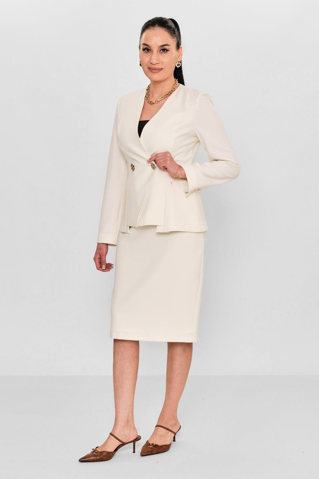 Dayi - Plus Size Suit (BDY26Y44265) - 8690200107276