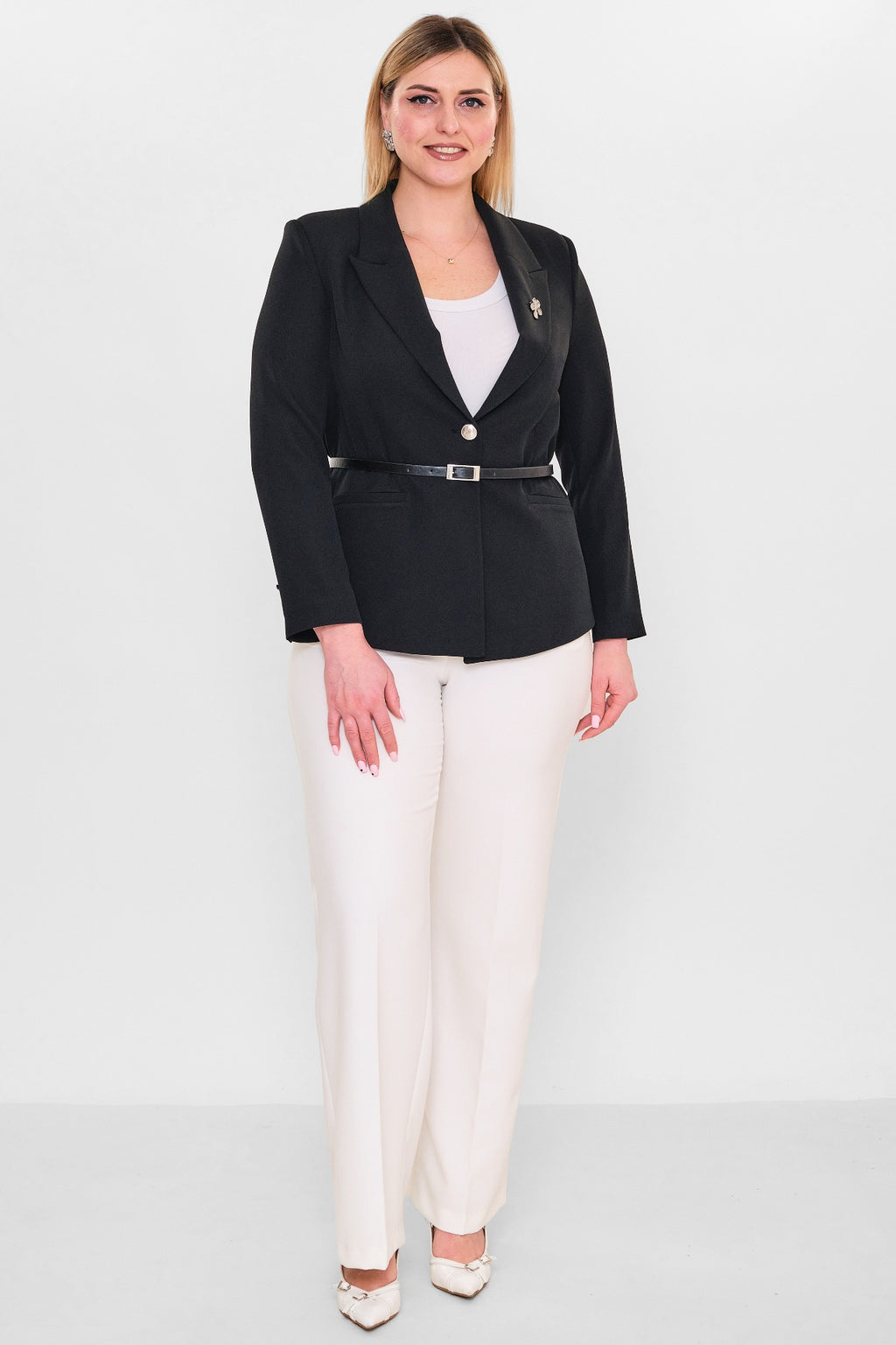 Meira - Plus Size Jacket (MEI26Y1375) - 8690200107665