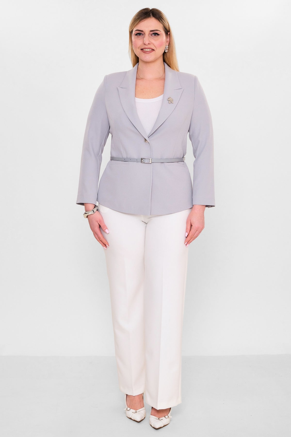 Meira - Plus Size Jacket (MEI26Y1375) - 8690200107689