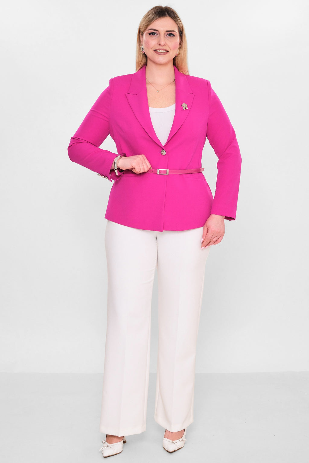 Meira - Plus Size Jacket (MEI26Y1375) - 8690200107702