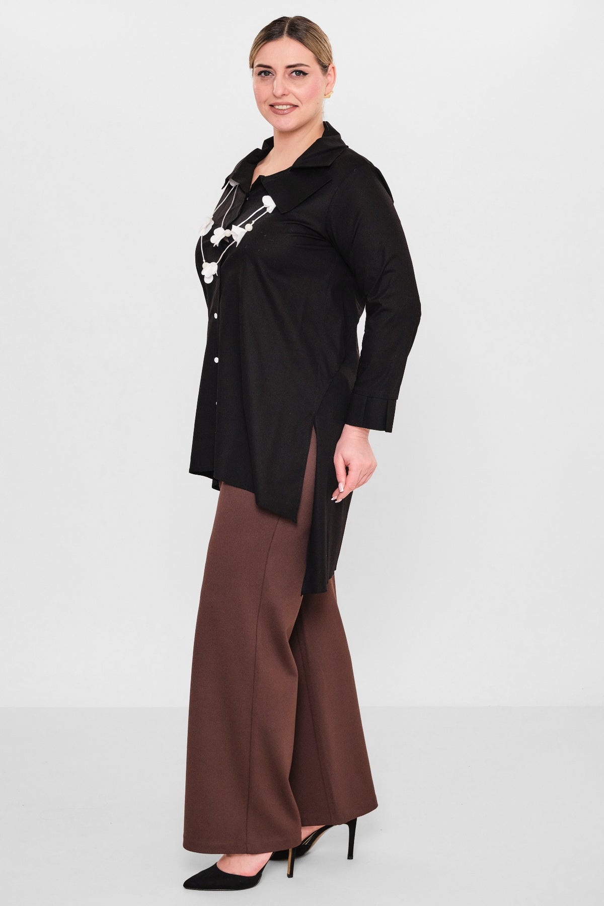 Ebberro - Plus Size Shirt (EBR26Y0104BB) - 8690200107849