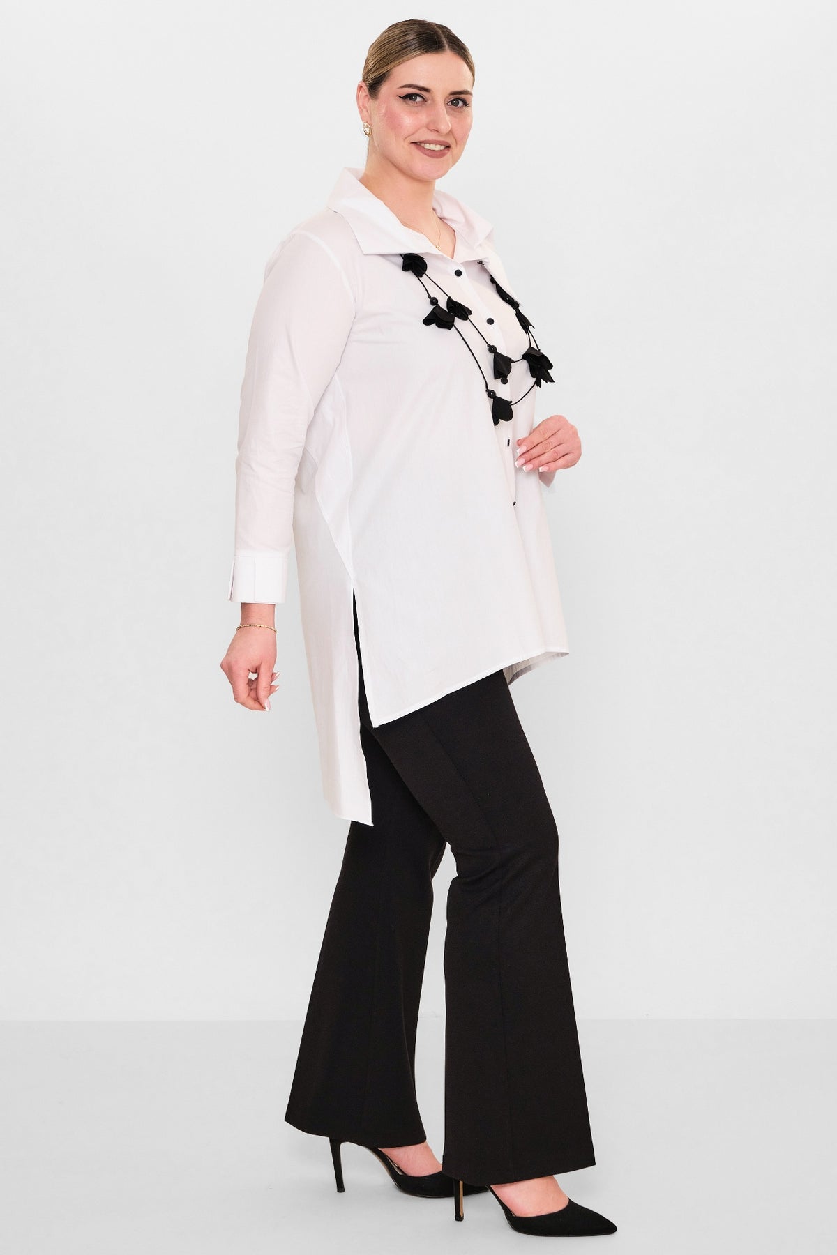Ebberro - Plus Size Shirt (EBR26Y0104BB) - 8690200107856