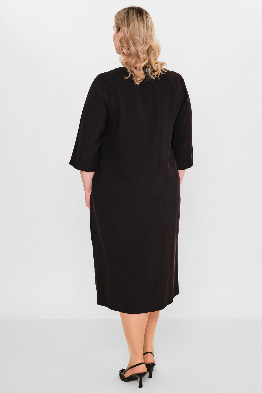 Ebberro - Plus Size Dress (EBR26Y10326BB) - 8690200107870
