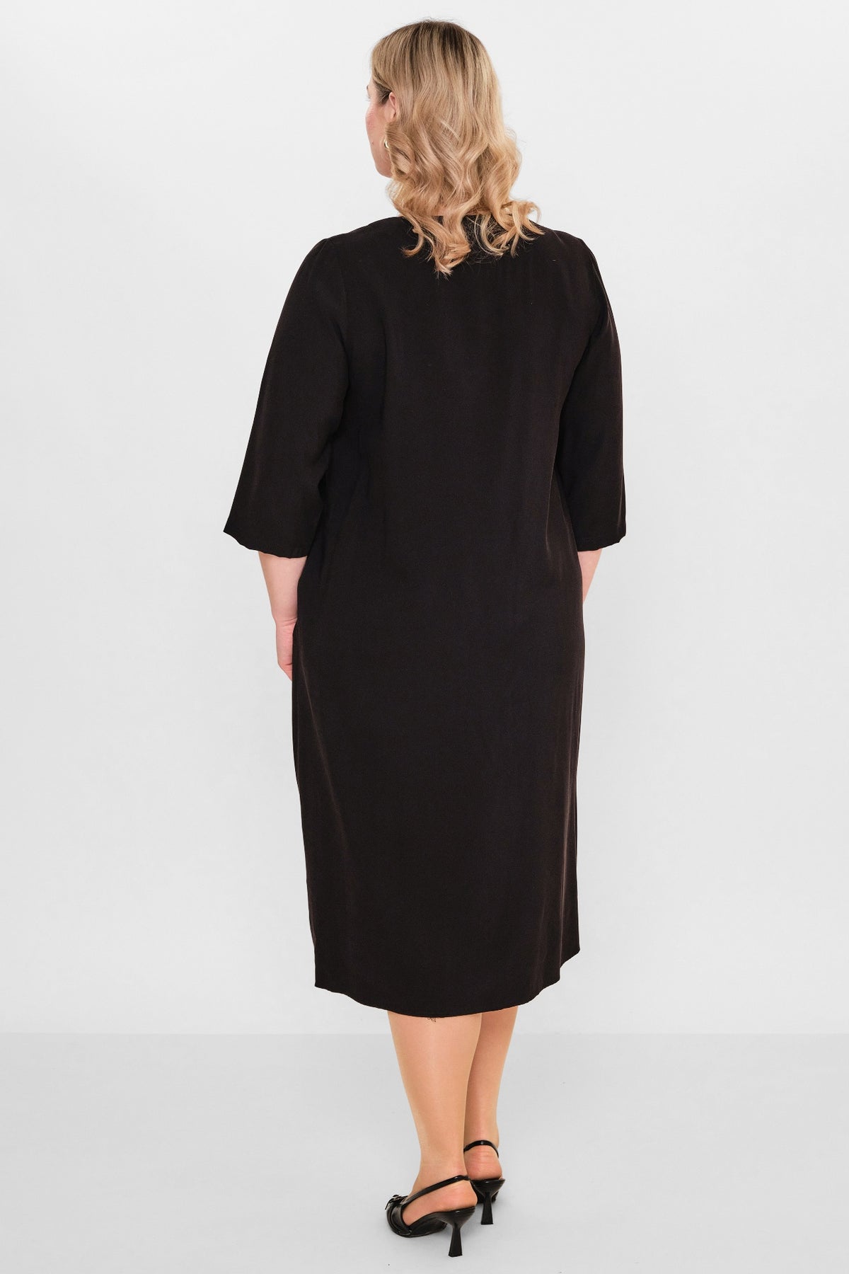 Ebberro - Plus Size Dress (EBR26Y10326BB) - 8690200107870