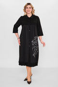 Ebberro - Plus Size Dress (EBR26Y10426BB) - 8690200107887
