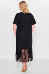 Ebberro - Plus Size Dress (EBR26Y10526BB) - 8690200107894